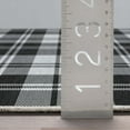 thumbnail image 2 of Well Woven Apollo Flatwoven Plaid Black 3'3" x 5' Area Rug, 2 of 7