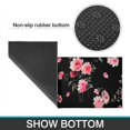 thumbnail image 6 of Pioneer Flower Floral Print Pattern Kitchen Rugs Sets Of 2,Anti Fatigue Kitchen Mat Rugs Non Slip Washable,Decorative Kitchen Floor Mats for Kitchen,Sink,Laundry,17"x30"+17"x47", 6 of 7