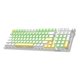 thumbnail image 3 of Teclado intercambiable en caliente de 99 teclas PBT Keycaps Ajazz AK992 para computadora portátil (interruptor rojo) Ndcxsfigh Para estrenar, 3 of 6