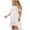 White, variant on Coerni Toddler Girls Summer Swing Dress Ruffles Boho Cold Shoulder Sundress Spaghetti Strap Casual Beach Dresses Clothes