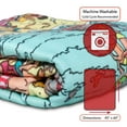 thumbnail image 4 of Where's Waldo On The Beach Lightweight Fleece Throw Blanket | 45 x 60 Inches, 4 of 7
