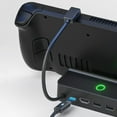 thumbnail image 2 of Steam Deck Dock with LED Light, 5-in-1 Steam Dock with Gigabit Ethernet, HD 2.0, 2 USB-A, 100W Full Speed Charging Port, Docking Station for Steam Deck Accessories, 2 of 6
