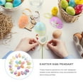 thumbnail image 3 of HONMEET 24-Piece Easter Festival Hanging Decorations, Assorted Color Foam Ornaments with Rope for Spring Party Decor, 3 of 6