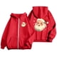 thumbnail image 5 of WILLBEST Sudadera de Mujer con Estampado Navideño, Cremallera, Manga Larga, Bolsillo, Cordón Ajustable y Capucha Informal Mediana, 5 of 8