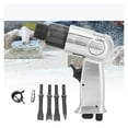 thumbnail image 1 of Professional Handheld Jack Hammer Pistol Gas Shovels 150mm Air Hammer Small Rust Remover Pneumatic Tools With 4 Chisels ,Wide Use, 1 of 6