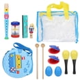 thumbnail image 4 of Orff Toys Set,Orff Toy Set Instrumentos musicales de percusión Orff Juguete musical Rendimiento inigualable, 4 of 12