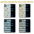 thumbnail image 7 of TPU Clear Case for iPhone 13 Pro Max with Flamingo Stripes design phone cover, 7 of 7
