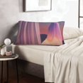 thumbnail image 6 of Naloa Dreamy Moonlit Window Pillowcase, Throw Pillowcase, Wrinkle-Free, Stain-Resistant with Hidden Zipper for Bedroom Sofa-20"x30", 6 of 6