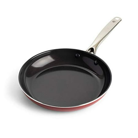 Blue Diamond Cookware Red Diamond Ceramic Nonstick Frying Pan Skillet 8
