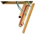 thumbnail image 3 of FAKRO LWT 66891 Wooden Thermo Attic Ladder with 12.5 R-Value for 22-Inch x 47-Inch Rough Openings, 3 of 6