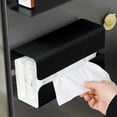 thumbnail image 4 of Ovzne Kitchen Tools Refrigerator Magnetic Paper Drawer Box Bathroom Washcloth Box Kitchen Multifunctional Storage Household Magnetic Paper Towel Box Open Ended Mo On Clearance, 4 of 6
