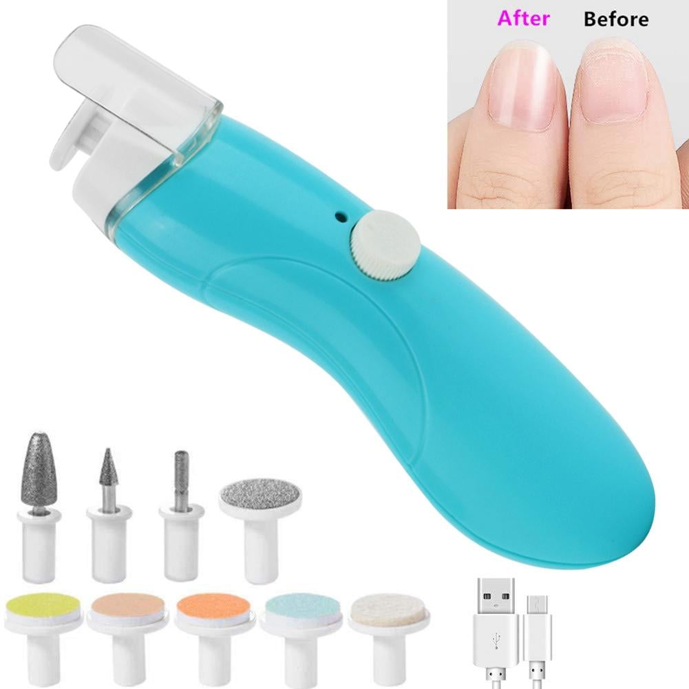 LYUMO Baby Electric Nail File, 9 in 1 Nail Drill USB Charging Safety