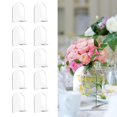 thumbnail image 2 of 5x Acrylic Place Cards with Stand Guest Names for Banquet Wedding Reception, 2 of 7