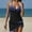 Blue, variant on WILLBEST Sun Dress Women's Swimwear Tankini 2 Piece Normal Swimsuit High Waisted Green White Blue Golden Black Padded V Wire Bathing Suits Sports Sexy / Strap / New / Padded Bras / Strap