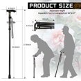thumbnail image 2 of KEKOY Walking Canes for Women Men, Folding Cnes for Walking, 5-Level Adjustable Heights - Self Standing Folding Cane,Portable Collapsible Cane, 2 of 6