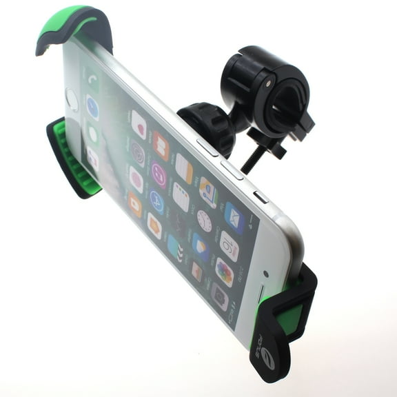 Handlebar Bicycle Mount for LG Wing Phone - Holder Bike Cradle Dock Swivel Heavy Duty R2W Compatible With LG Wing