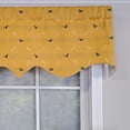 thumbnail image 3 of RLF Home Modern Design Classic Ribbit Regal Style Window Valance 50" x 17" Antique, 3 of 4