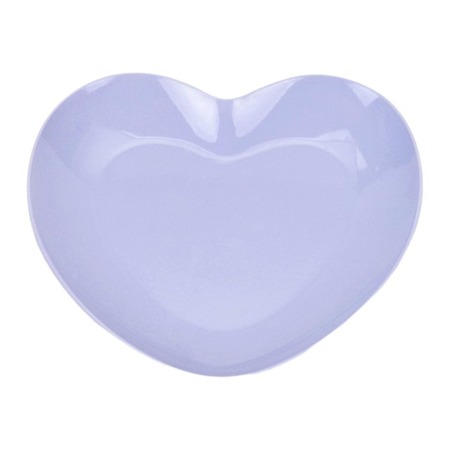 Heart Shape Tray Jewelry Storage Tray Nail Desktop Tool Stackable Rings Earrings Purple