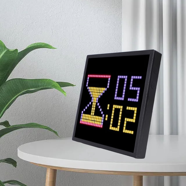 Pantalla de Arte de Píxeles de 32x32, Marco de Imagen Digital de Píxeles en la Nube de Ahorro de Energía ABS para la decoración del Hogar