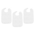 thumbnail image 3 of JUNWELL 3Pcs Adult Bibs Machine Washable Reusable Adjustable for Seniors Elderly Men blue waterproof, 3 of 8