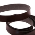 thumbnail image 3 of AMLESO 2 Meters Leather Strap Strips Leather Craft DIY Belt Handle DIY Craft Coffee Brown, 3 of 8