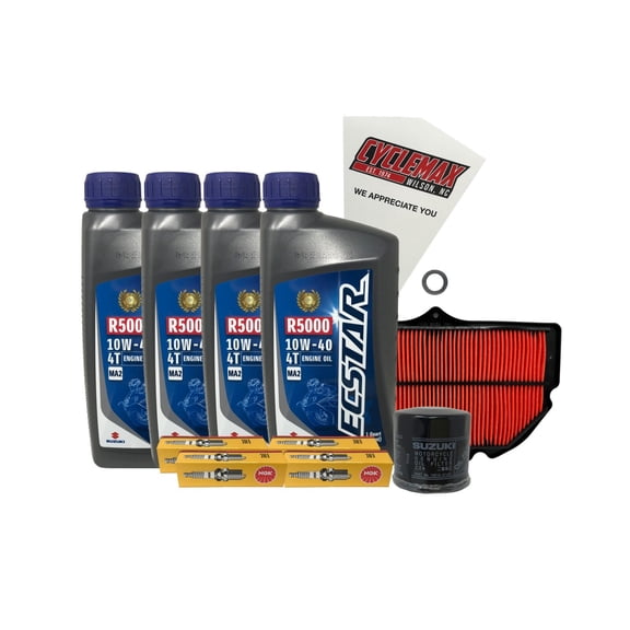 Cyclemax Standard Tune Up Kit w/ Spark Plugs fits 2001-2006 Suzuki GSX-R1000