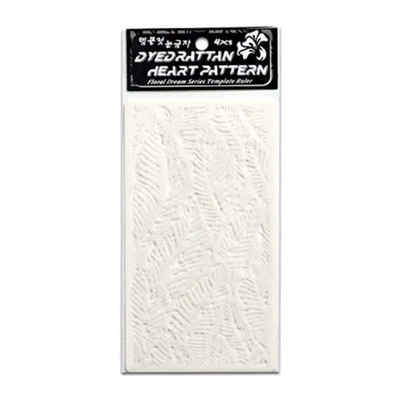 4 Pcs Flowers Stencils Hollow Out Painting Stencils Plant Drawing Stencils Branches Craft Templates for Wall Painting