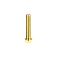 thumbnail image 3 of Unique Bargains Brass Hex Bolts, 3/8-16x2' 1 Pack Fully Thread Grade 4.8 Machine Screws, 3 of 4