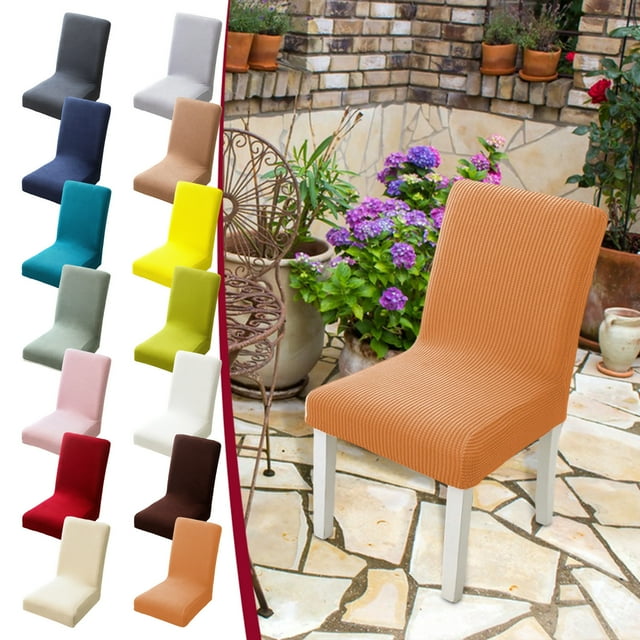Chair Covers Elastic Dining Chair Covers Stretchable Tablecloth Set for Kitchen Dining Room(1Pcs) Rkxzt