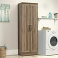 thumbnail image 2 of Pemberly Row Farmhouse Engineered Wood 23" Storage Cabinet in Salt Oak, 2 of 17