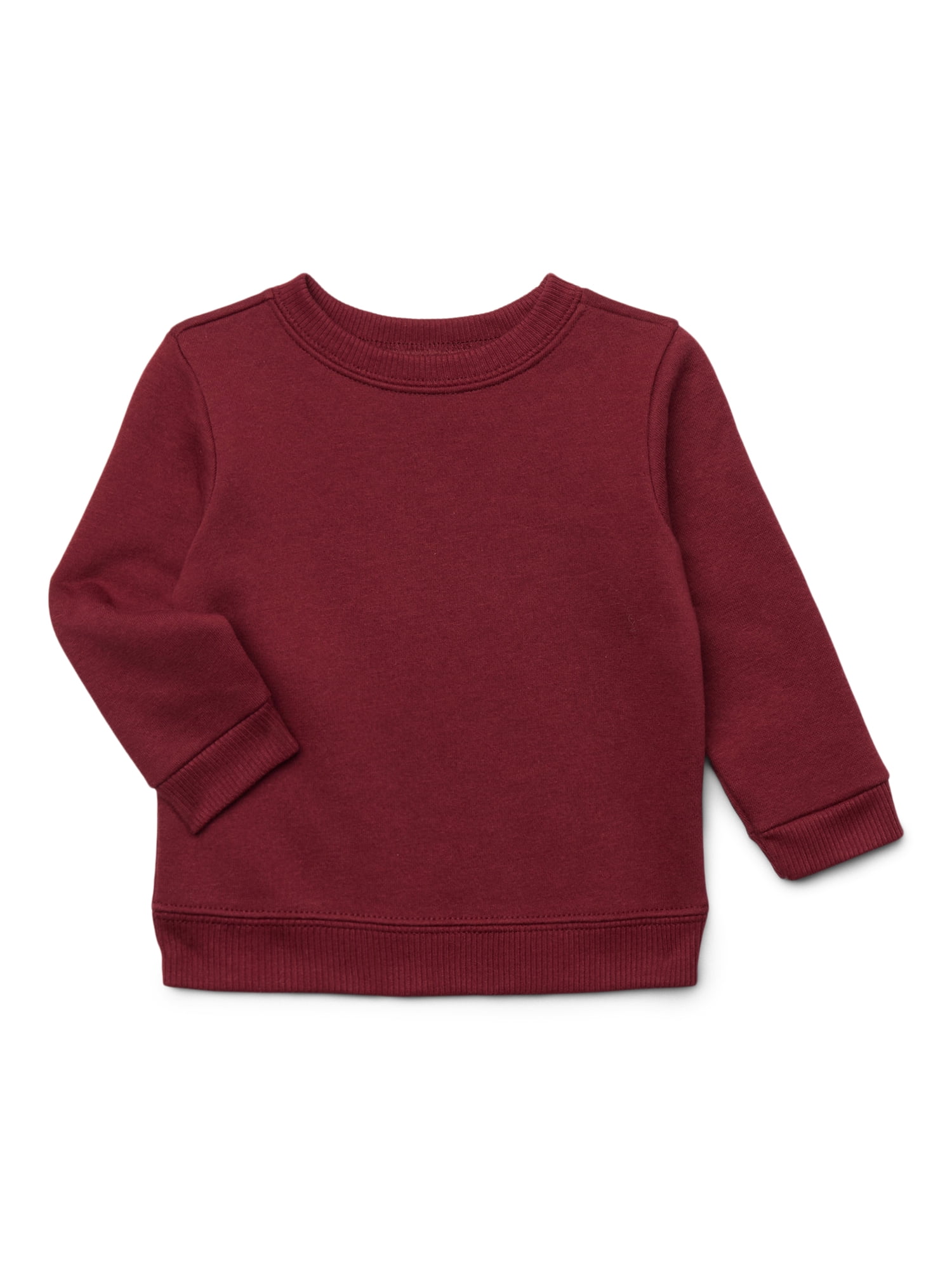 Garanimals Baby Boy 3-Pack Fleece Sweatshirt Multipack, Sizes 6-24 Months