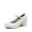 WHITE, variant on BURUDANI Women's Chunky Low Block Heels Mary Jane Closed Toe Work Pumps Comfortable Round Toe Dress Wedding Shoes Wide Shoes