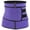 Purple, variant on Zipper Waist Trimmer Belt for Body Shaping and Sweat Enhancement Purple XXL