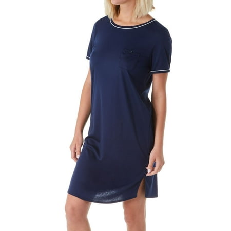 

Women s Calida 30185 Sweet Dreams Sleepshirt (Peacoat Blue XS)