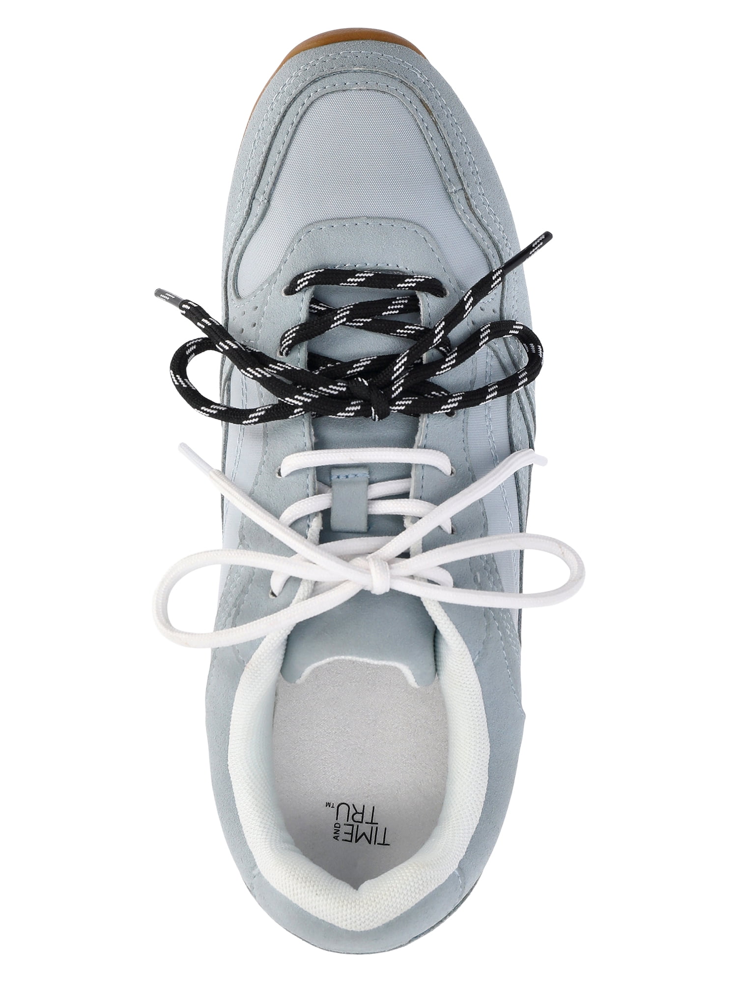 Time and Tru Women's Double Lace Sneakers