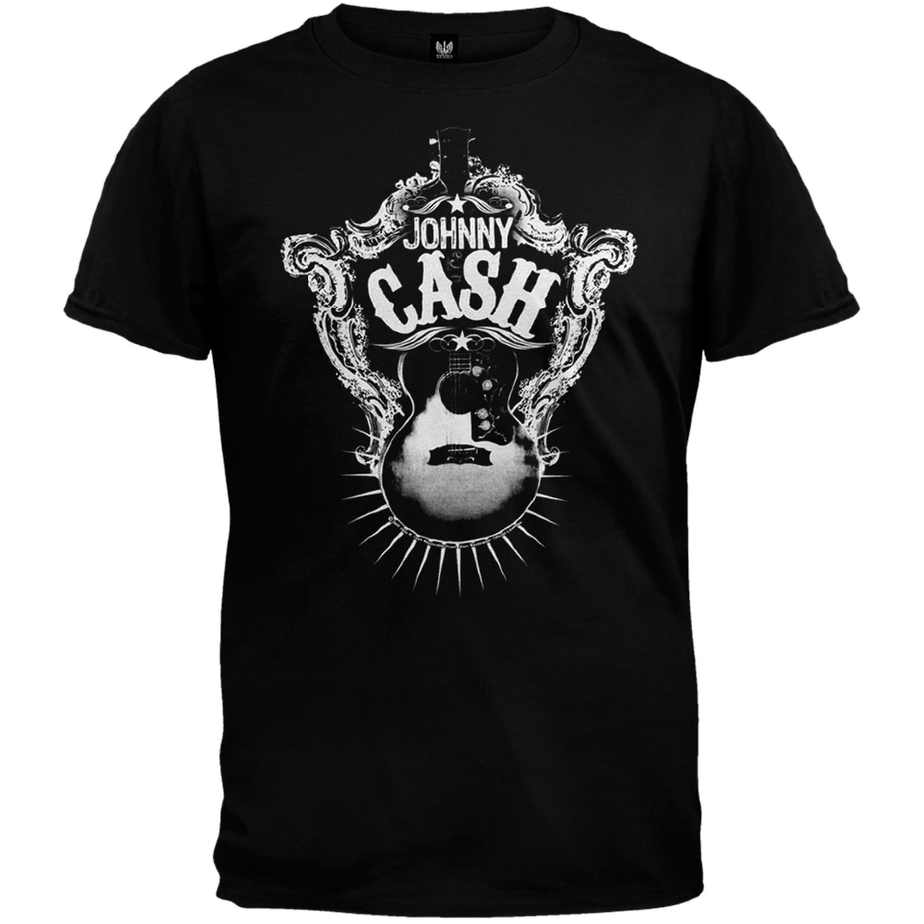 Johnny Cash - Guitar Target Soft T-Shirt - Walmart.com - Walmart.com