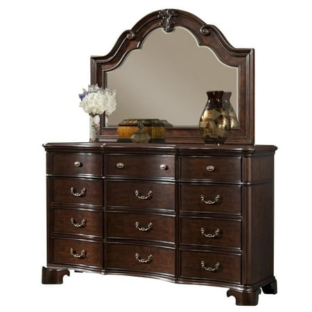 Picket House Furnishings Tabasco Dresser And Mirror In Rich Cherry