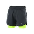 thumbnail image 4 of TFixol Lixada - Pantalones cortos de running 2 en 1 para hombre, secado rápido, transpirables, entrenamiento activo, 4 of 8