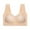 A-Khaki, variant on Sports Bras for Women Mesh Gathered Plus Size Bra Yoga Hollow Out Exercise and Offers Back Support Everyday Underwear