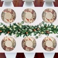 thumbnail image 7 of Ryvnso Cardinal on Berry Tree Round Plate Mats Dining Table Placemat 1 Piece for Holiday Decoration, 7 of 7