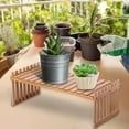 thumbnail image 6 of oshhnii Desktop Flower Stand Organizer Storage Shelf Multifunctional Wood Planter Holder large, 6 of 9