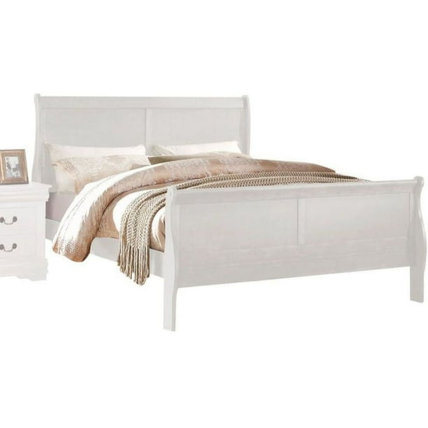 Twin Bed, White