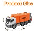 thumbnail image 2 of Garbage Truck Toys for Kids,Trash Truck for Toddlers 2-4 Year Old,with 2 Garbage Cans, Push and Go Toy Truck for Boys Birthday Christmas Gifts, 2 of 8