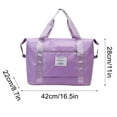 thumbnail image 3 of HOZVOMI Large Capacity Nylon Shoulder Crossbody Bag - Canvas with Multiple Compartments Cloth, 3 of 4