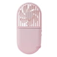 thumbnail image 2 of Mini ventilador de mano portátil, ventilador de de escritorio de 2 velocidades de conmutación para mujeres, oficina, hogar, viajes Rosado perfecl Ventilador de escritorio USB de sobremesa, 2 of 8