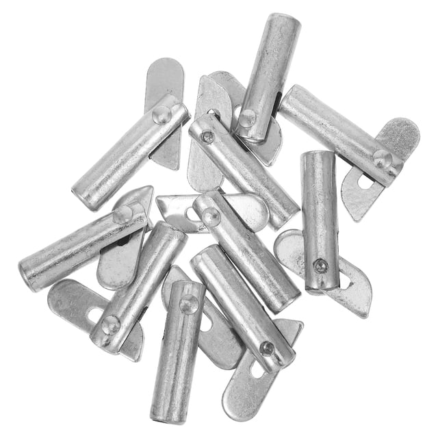 KAKOWELY scaffold pin 10pcs Detachable Scaffolding and Guardrail System Locking Pin Shelf Bracket Welding Fixing Pin Galvanized Steel Scaffolding Pin Guardrail System Accessory