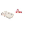 thumbnail image 1 of Bandeja para servir comida, bandeja para tocador de baño, bandeja para frutas, bandeja para comida de cafetería, bandeja para guardar cosméticos para, 1 of 8