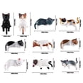 thumbnail image 3 of Collectible Cat & Dog Figurine Set - Cute PVC Animal Models for Home Office Decor, Wedding Cake Topper, and Unique Gift Idea, 3 of 6