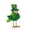 A_Free size, variant on YOHAVEN St Patricks Day Gnome Decoration, Green Polyester Dwarf Ornament 20x15x8 Cm, Lightweight Durable Whimsical Accent For Living Room Kitchen Garden, Seasonal Holiday Display Gift For Home Office