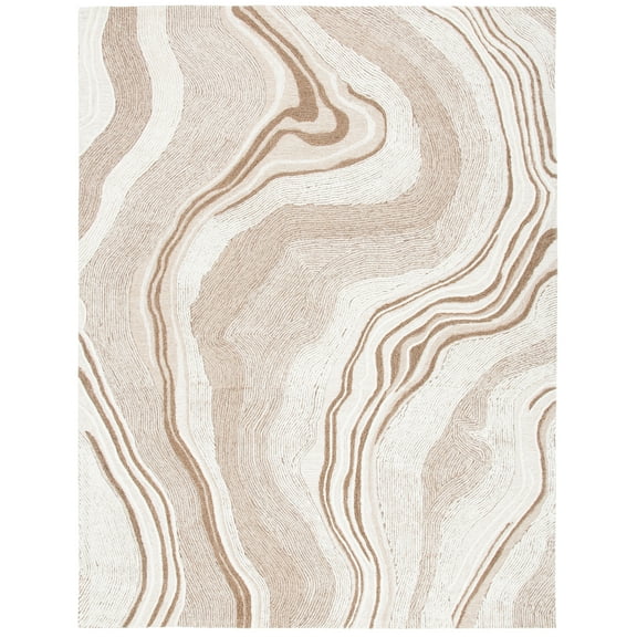 SAFAVIEH Fifth Avenue Deangelo Abstract Area Rug, Beige/Ivory, 11' x 15'